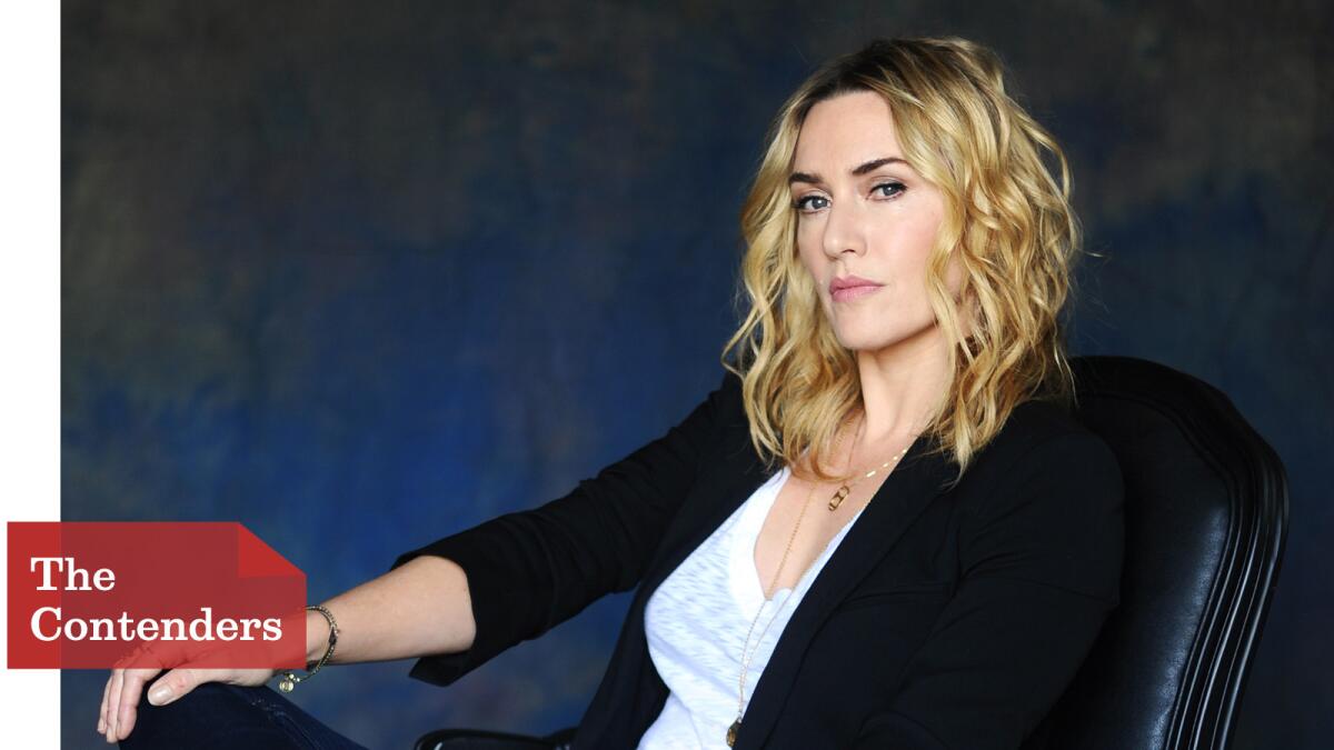 The Envelope Oscars 2016 How a wig helped Kate Winslet snag her